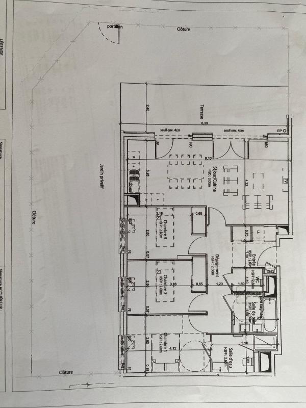 Appartement - 83 m² - 3 pièces