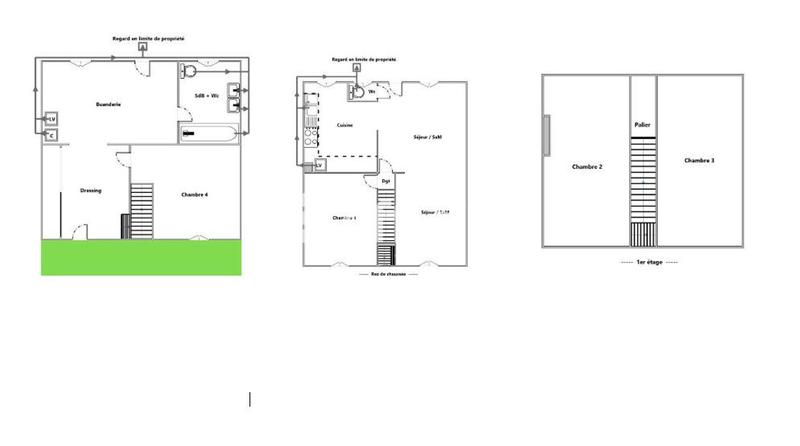 Pavillon - 125 m² - 5 pièces