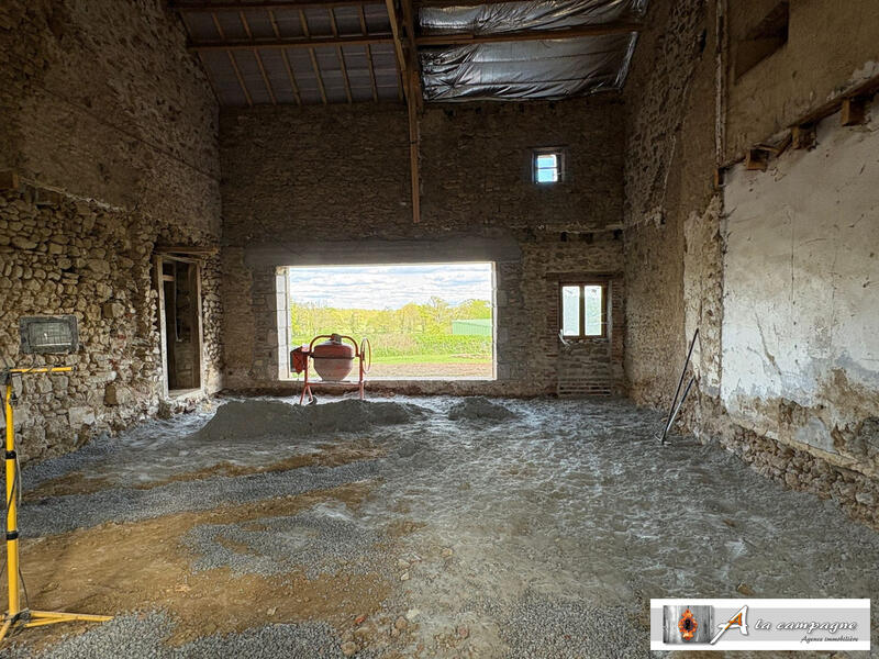 Maison ancienne - 95 m² - 4 pièces