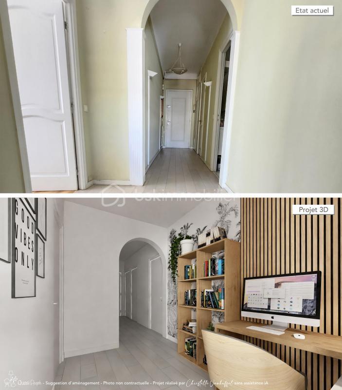 Appartement - 60 m² - 2 pièces