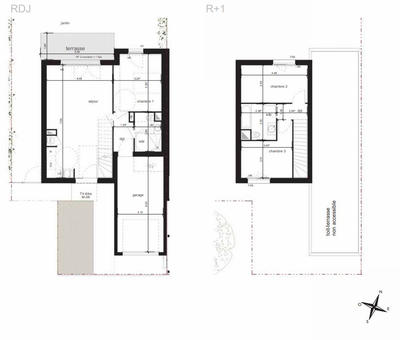 Maison - 81 m² - 4 pièces