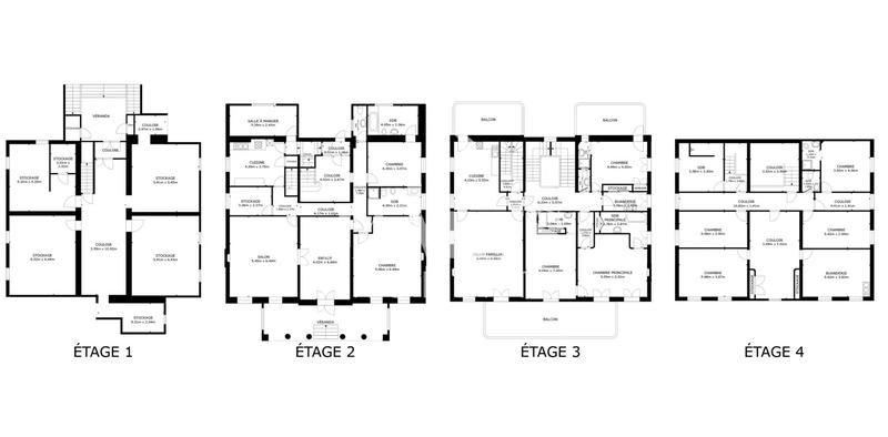Maison - 510 m² - 16 pièces
