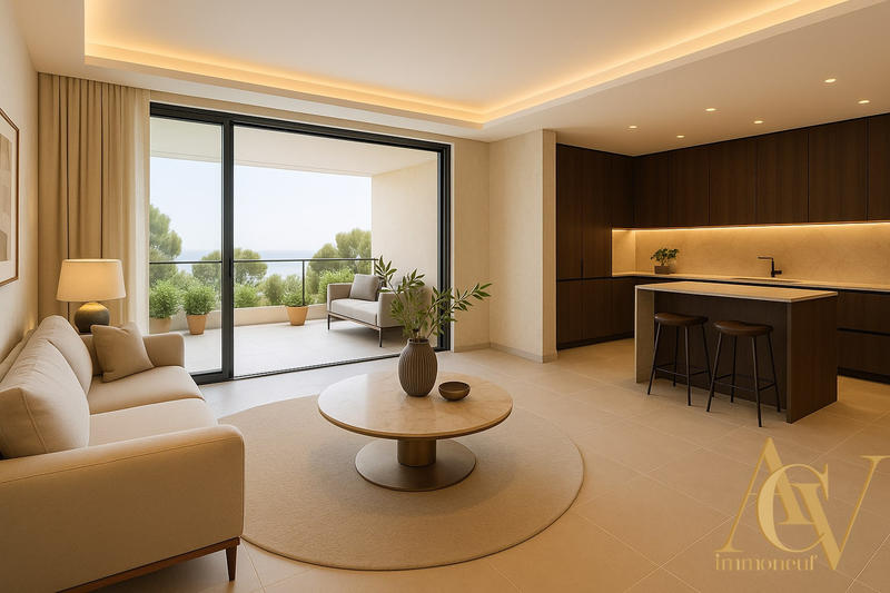 Appartement - 52 m² - 2 pièces