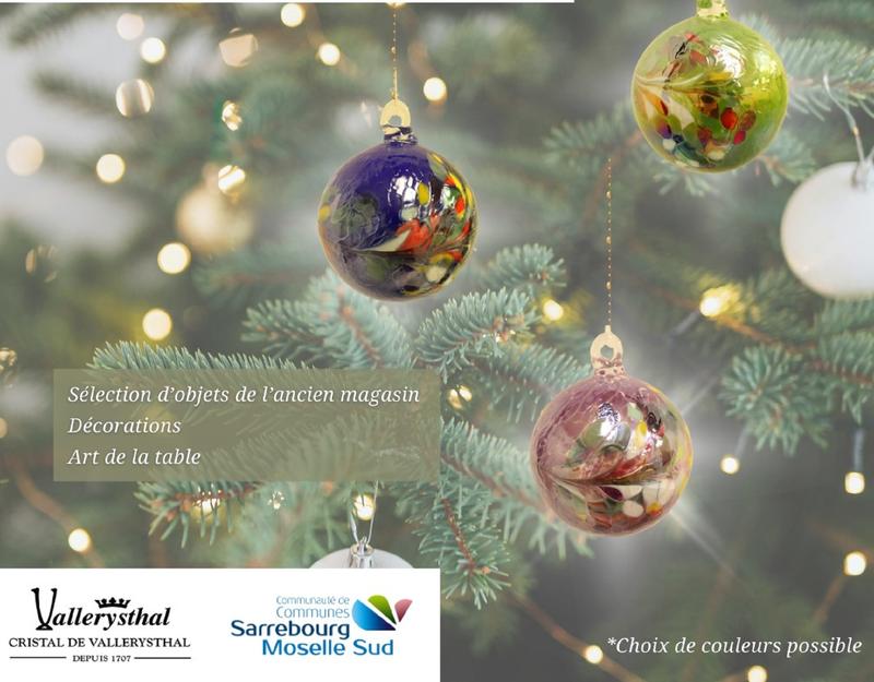 Grande vente inédite de pièces de la cristallerie de Vallérysthal