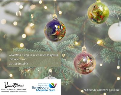 Grande vente inédite de pièces de la cristallerie de Vallérysthal