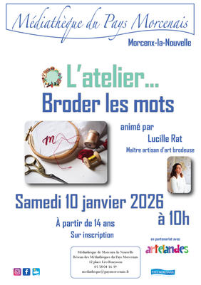 L'atelier ... Broder les mots