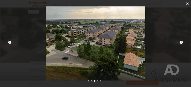 Appartement - 43 m² - 2 pièces