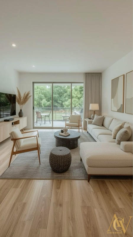 Appartement - 61 m² - 3 pièces