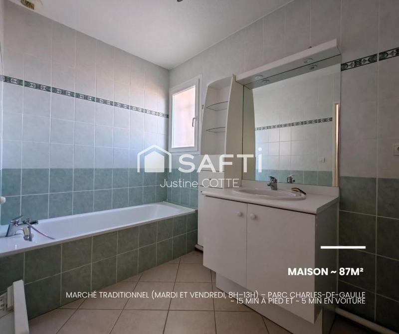 Maison - 87 m² - 4 pièces