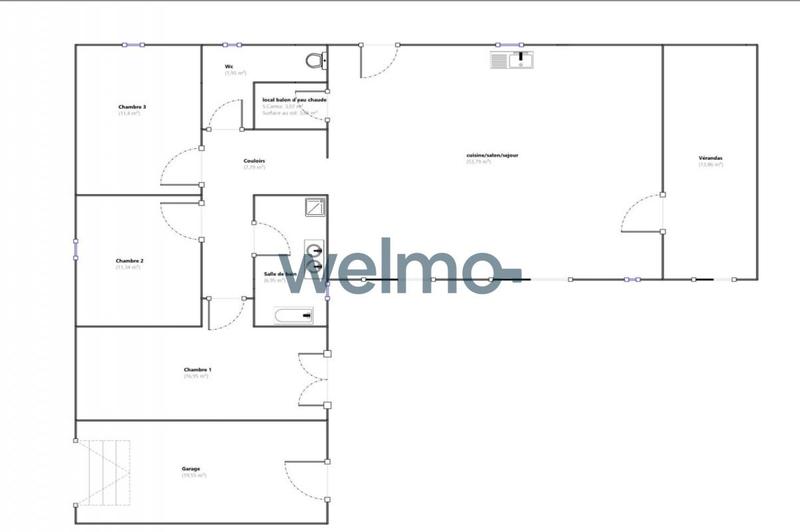 Maison - 115 m² - 5 pièces