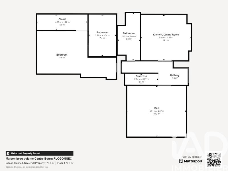 Maison de ville - 149 m² - 9 pièces