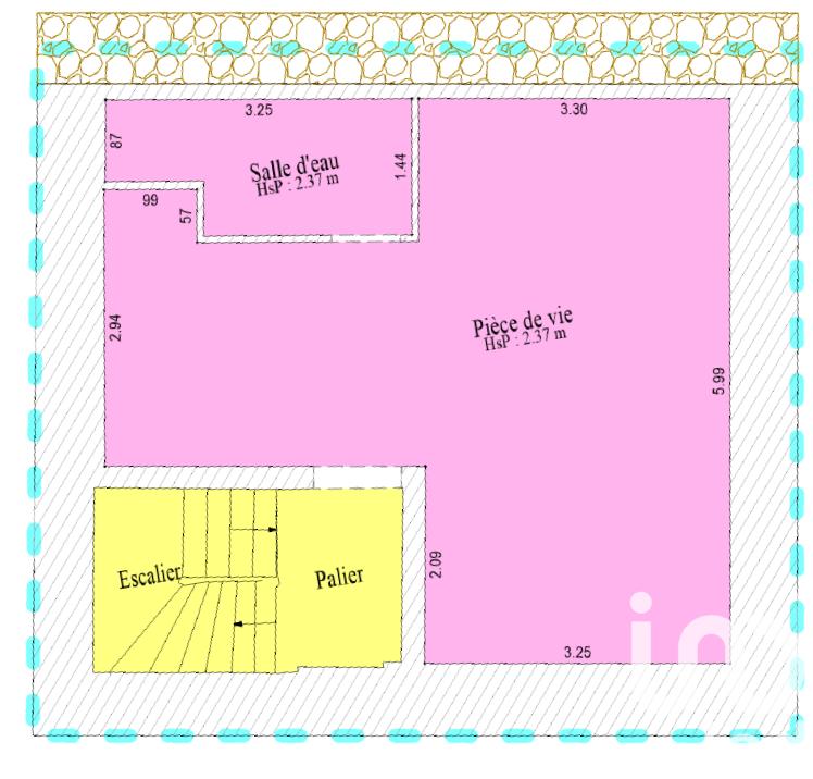 Studio - 32 m² - 1 pièce