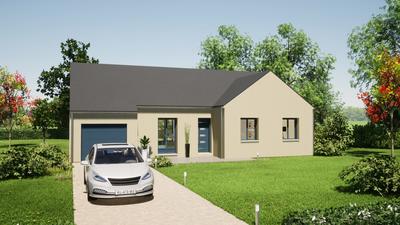 Maison - 90 m² - 5 pièces