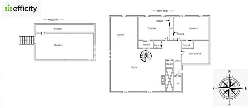 Appartement - 114 m² - 4 pièces