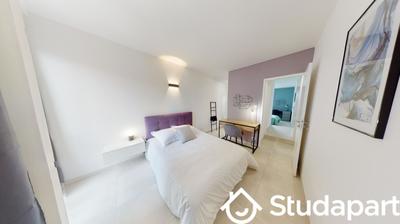 Chambre - 13 m² - 1 pièce