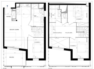 Appartement - 86 m² - 4 pièces
