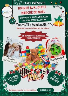 Bourse aux jouets - marché de noël