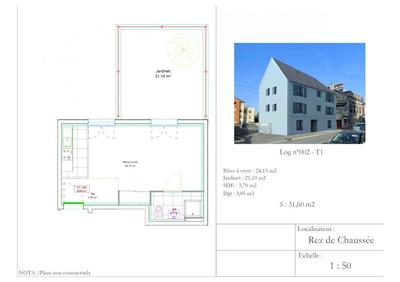 Appartement - 31 m² - 1 pièce