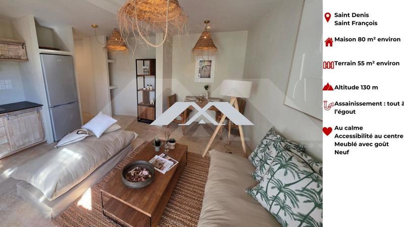 Maison - 80 m² - 3 pièces