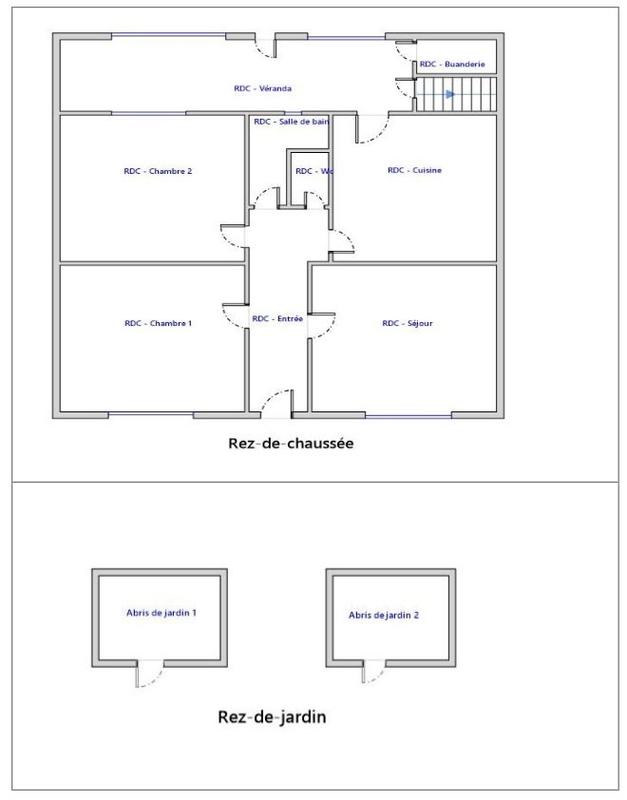Maison ancienne - 130 m² - 3 pièces