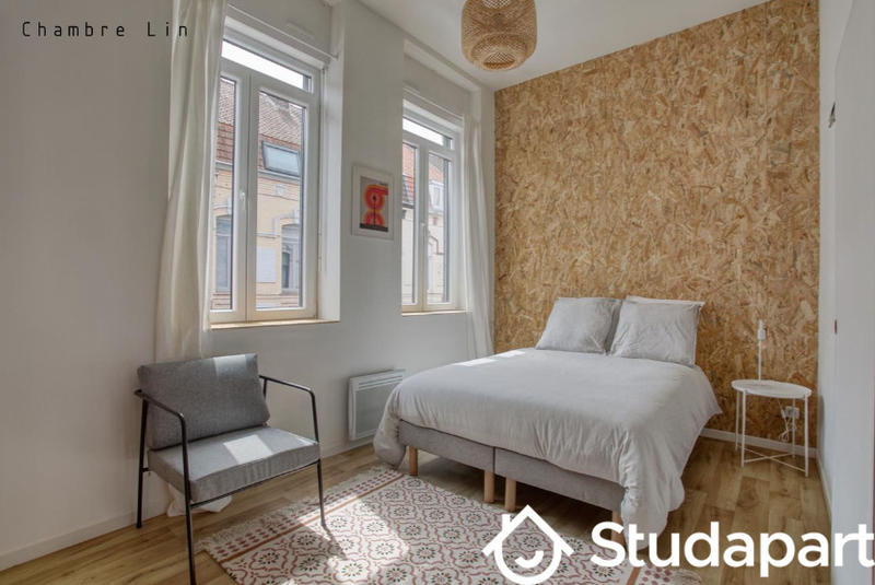 Chambre - 16 m² - 1 pièce