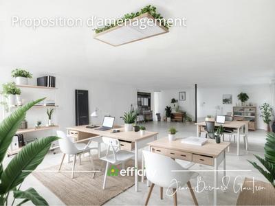 Bureau - 200 m² - 1 pièce