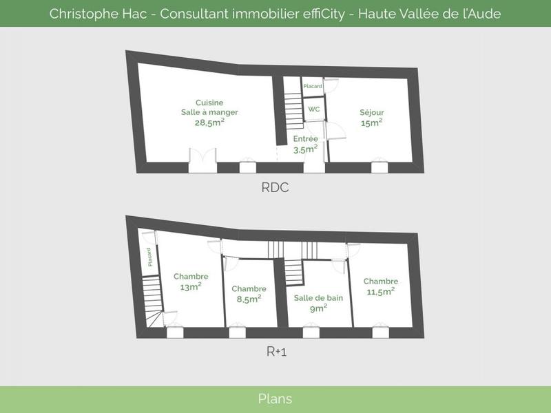 Maison - 95 m² - 5 pièces
