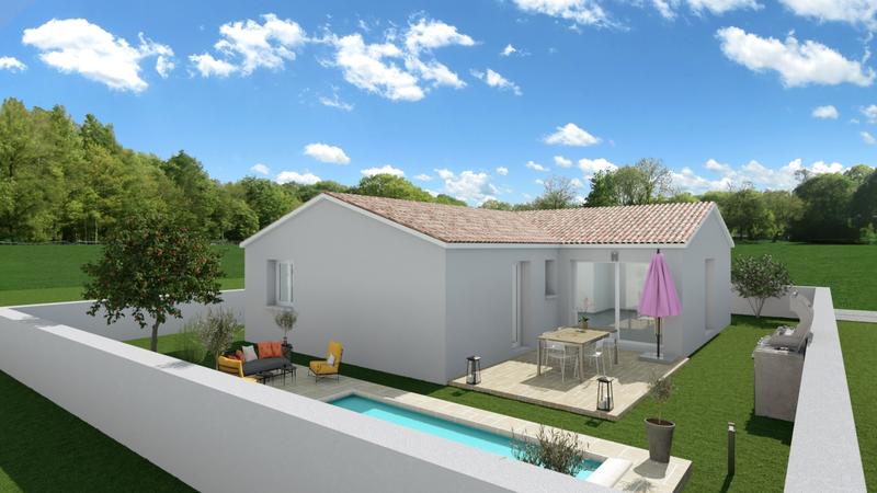 Maison - 70 m² - 3 pièces