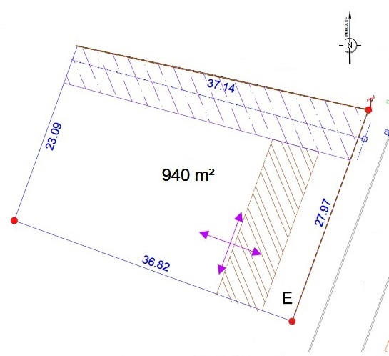 Terrain - 940 m²