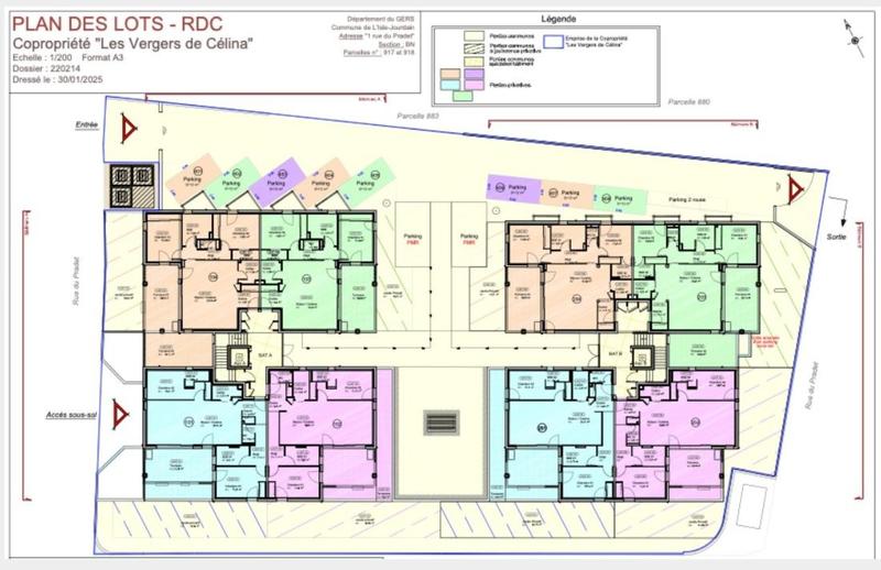 Appartement - 85 m² - 3 pièces