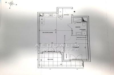 Appartement - 44 m² - 2 pièces