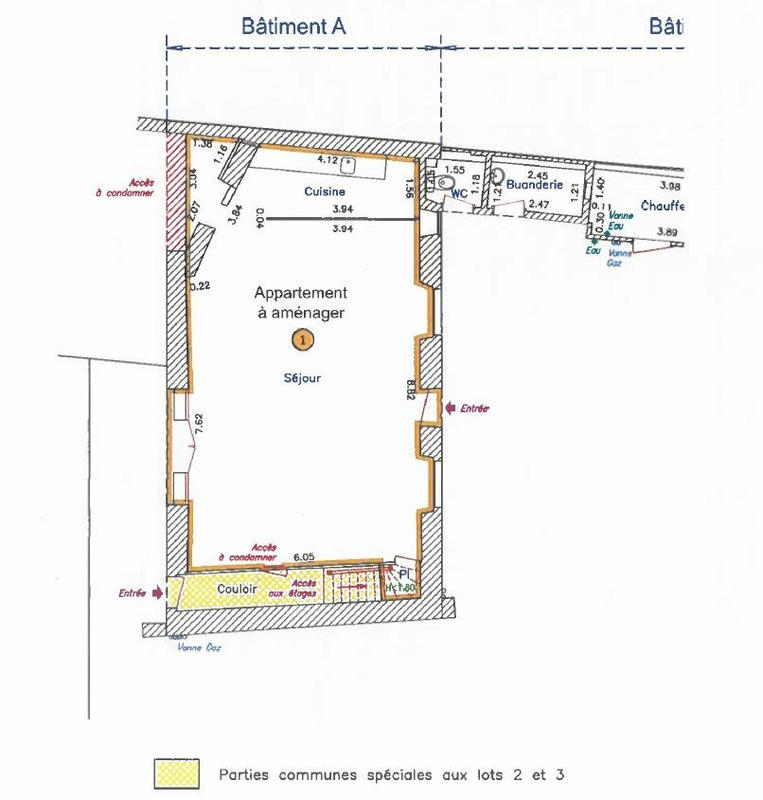 Appartement - 63 m²