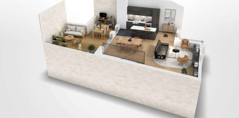 Appartement - 112 m² - 4 pièces