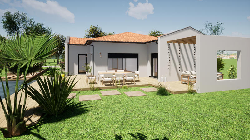 Maison - 140 m² - 5 pièces