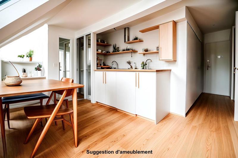 Appartement - 12 m² - 1 pièce