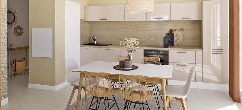 Appartement - 61 m² - 3 pièces