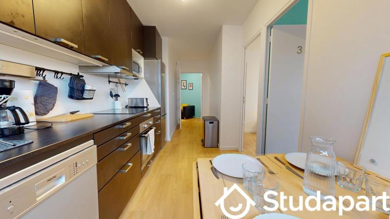 Chambre - 9 m² - 1 pièce