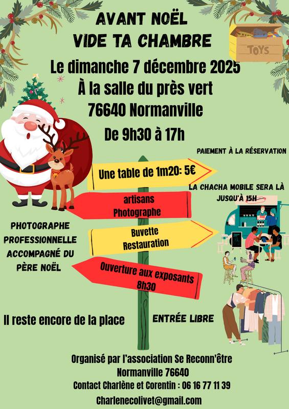 Vide ta chambre avant noël