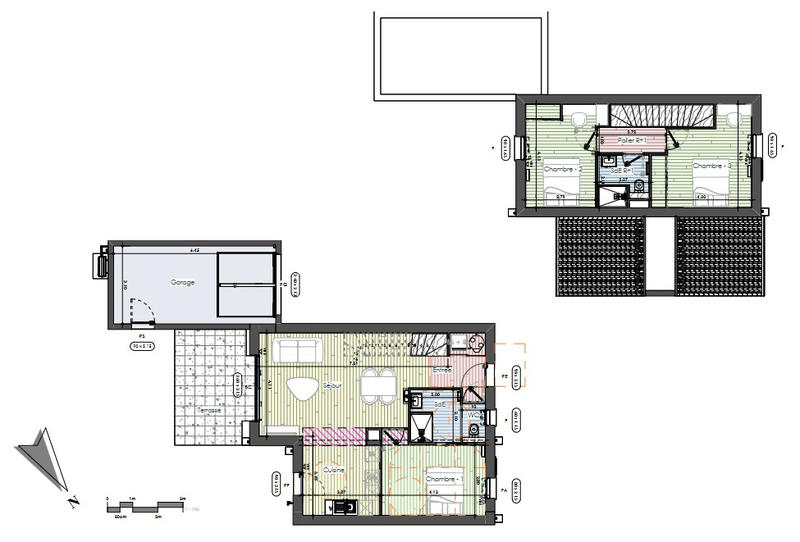 Maison - 88 m² - 4 pièces