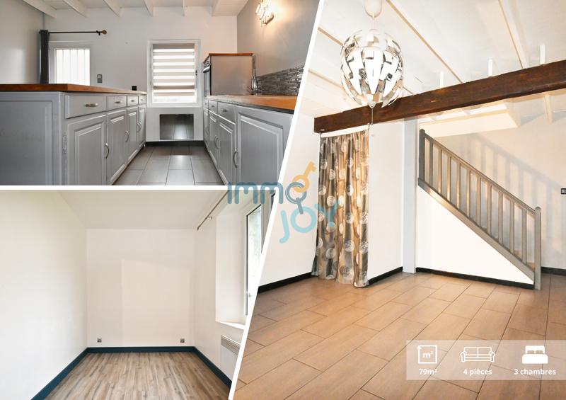 Maison - 77 m² - 4 pièces