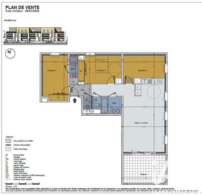 Appartement - 93 m² - 4 pièces