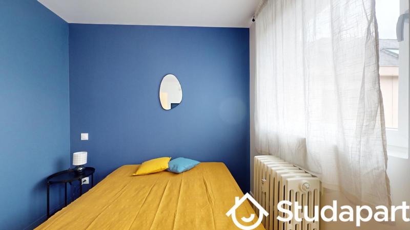 Chambre - 13 m² - 1 pièce