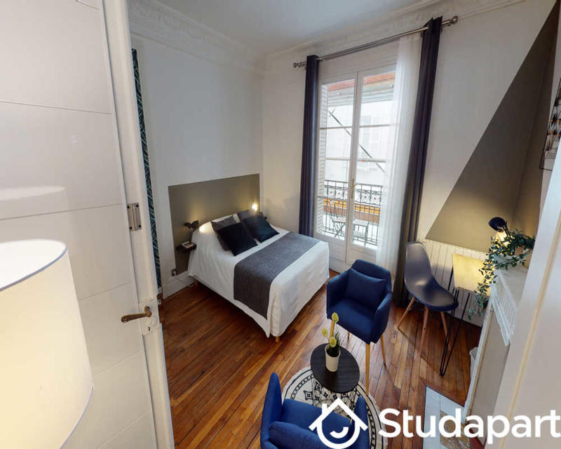 Chambre - 60 m² - 1 pièce