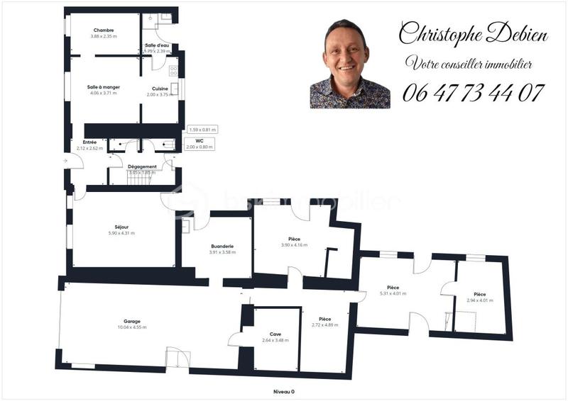 Maison de ville - 144 m² - 7 pièces