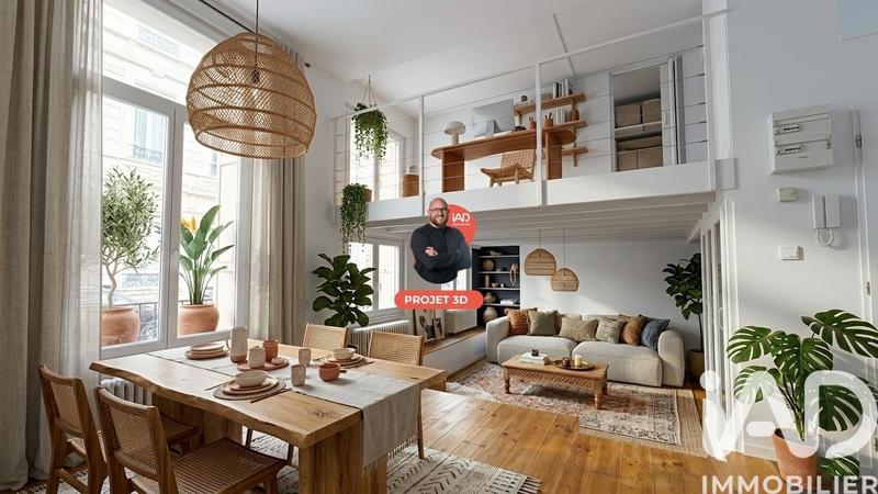 Appartement - 45 m² - 2 pièces