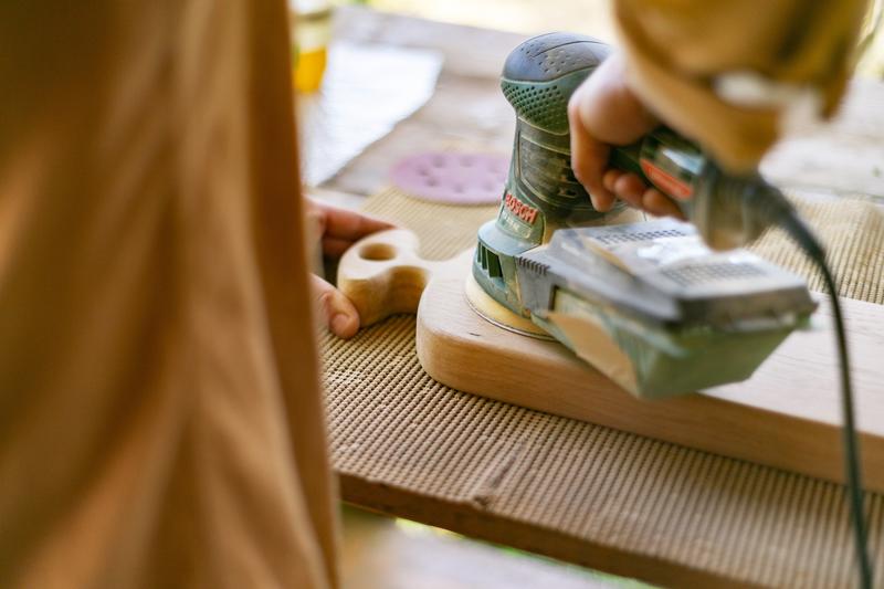 Fabrique ta planche à découper de a à Z