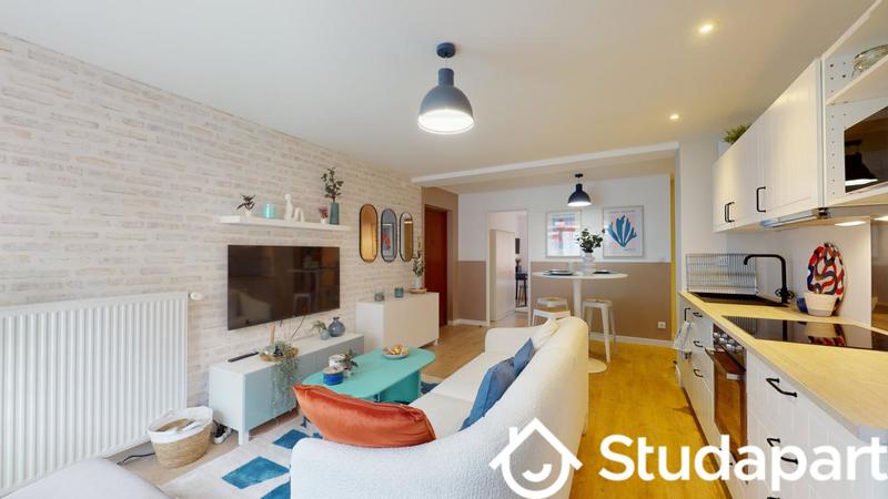 Chambre - 11 m² - 1 pièce