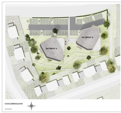 Appartement - 45 m² - 2 pièces