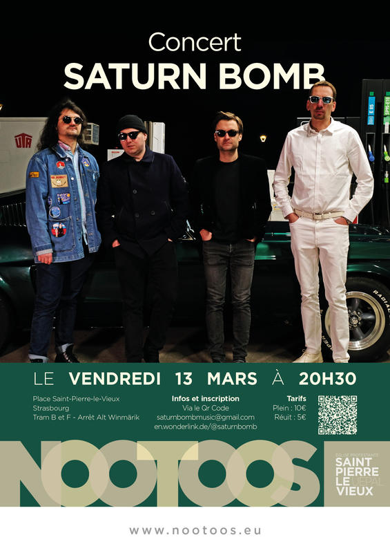 Saturn Bomb (jazz explosif) en concert à Nootoos