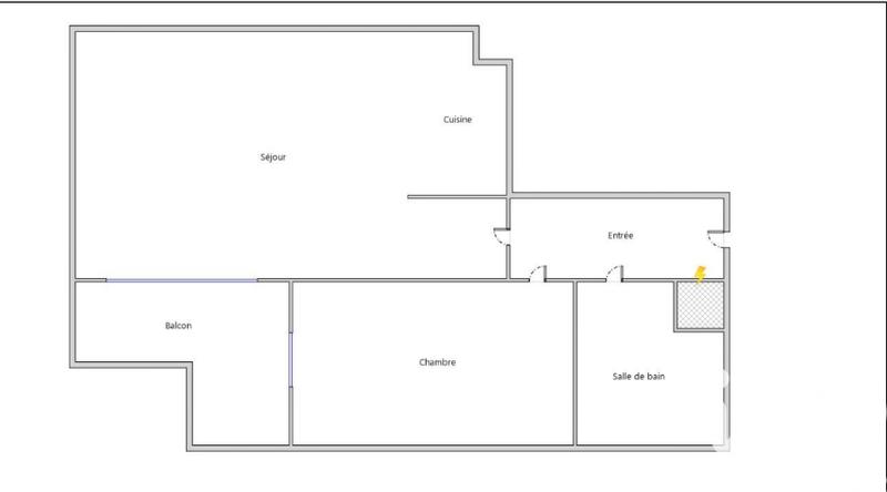 Appartement - 49 m² - 2 pièces